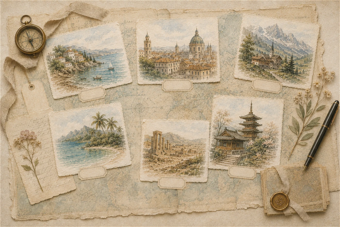 Curated collection illustration for How We Curate